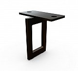 Patas y estructuras en metal, pies en plástico