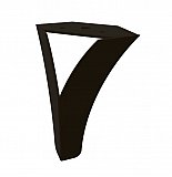 Patas y estructuras en metal, pies en plástico