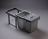 Sistemas de basura de cocina.