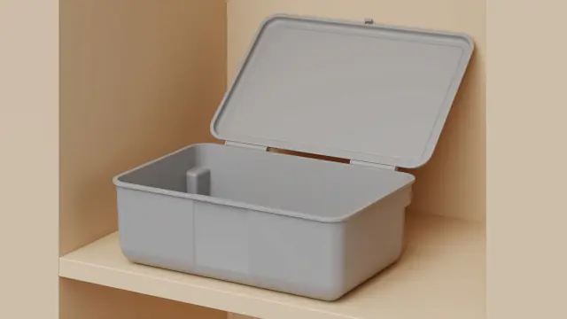 Scatola porta indumenti con coperchio per armadi e cabine armadio